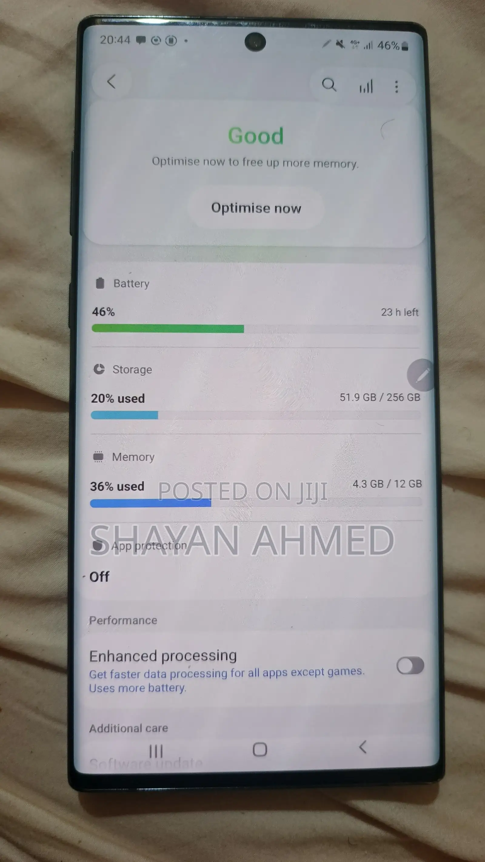 Samsung Galaxy Note 10 Plus 256 GB Black
