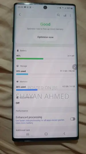 Samsung Galaxy Note 10 Plus 256 GB Black
