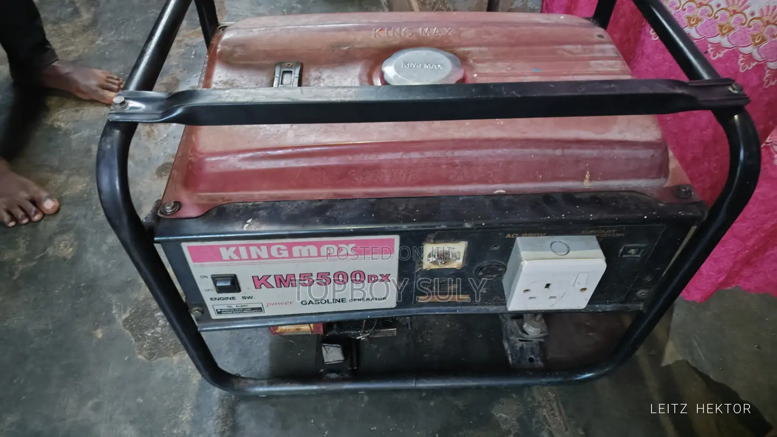 KingMax Single Phase Petrol Generator KM5500DX