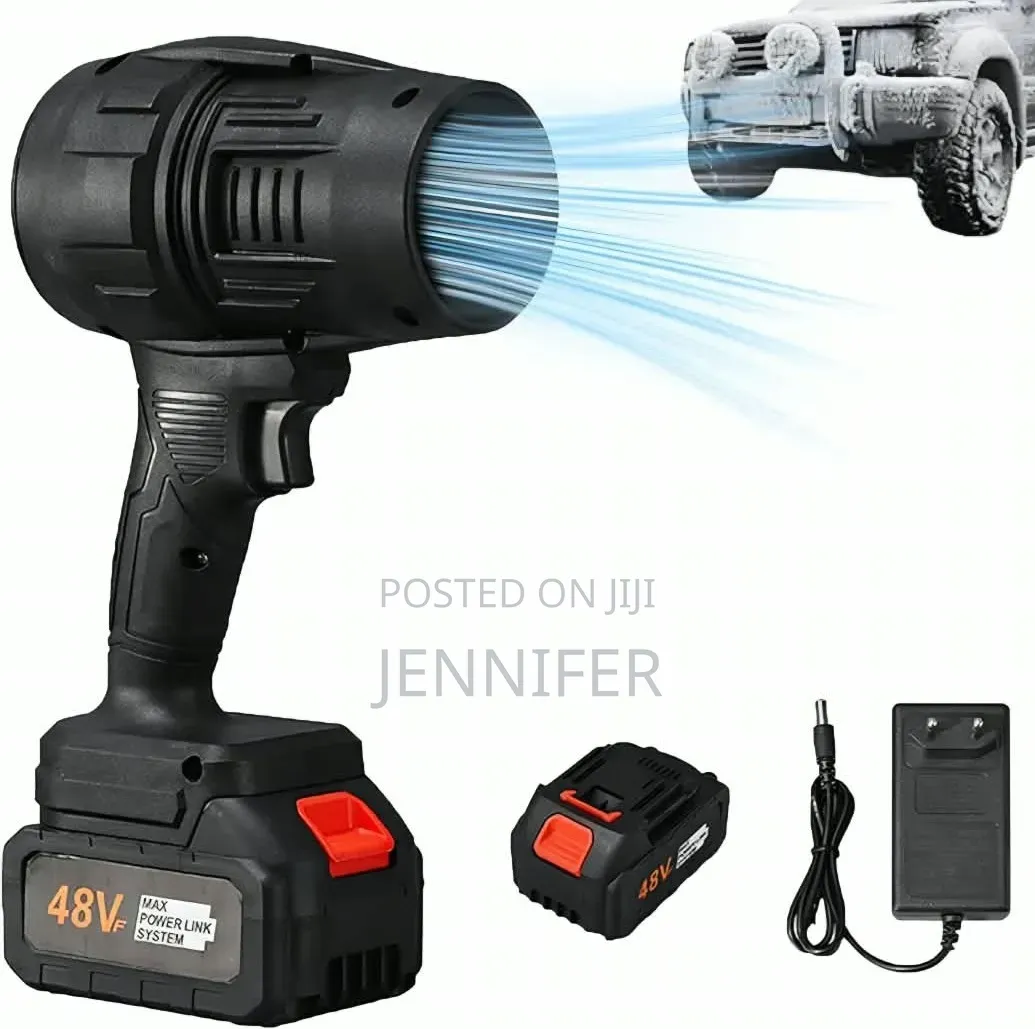 Cordless Heavy-Duty Leaf Blower(Turbo Jet Blower)