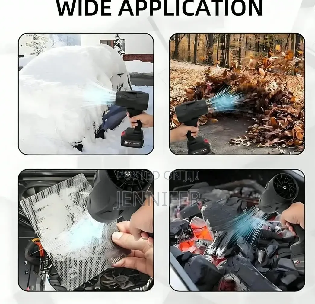 Cordless Heavy-Duty Leaf Blower(Turbo Jet Blower)