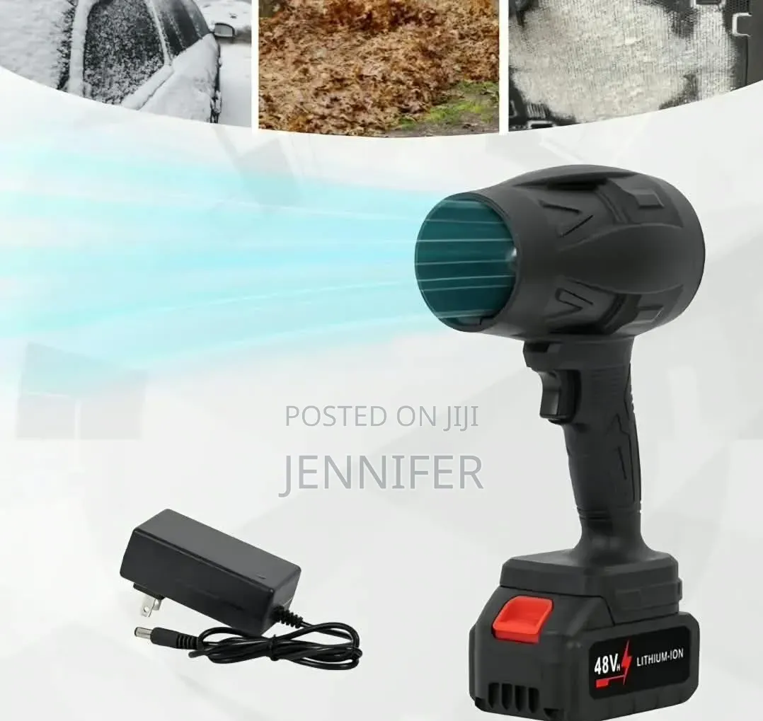 Cordless Heavy-Duty Leaf Blower(Turbo Jet Blower)
