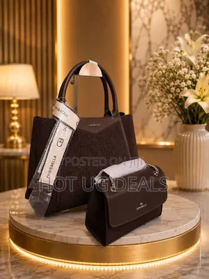 Chrisbella Luxury 2-in-1 Classic Handbag Set