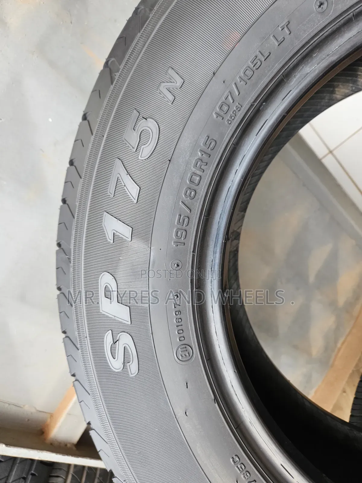 195 80 R15 Dunlop Sp 175n It Is a New Tire 4rm Japan, 5years Warranty