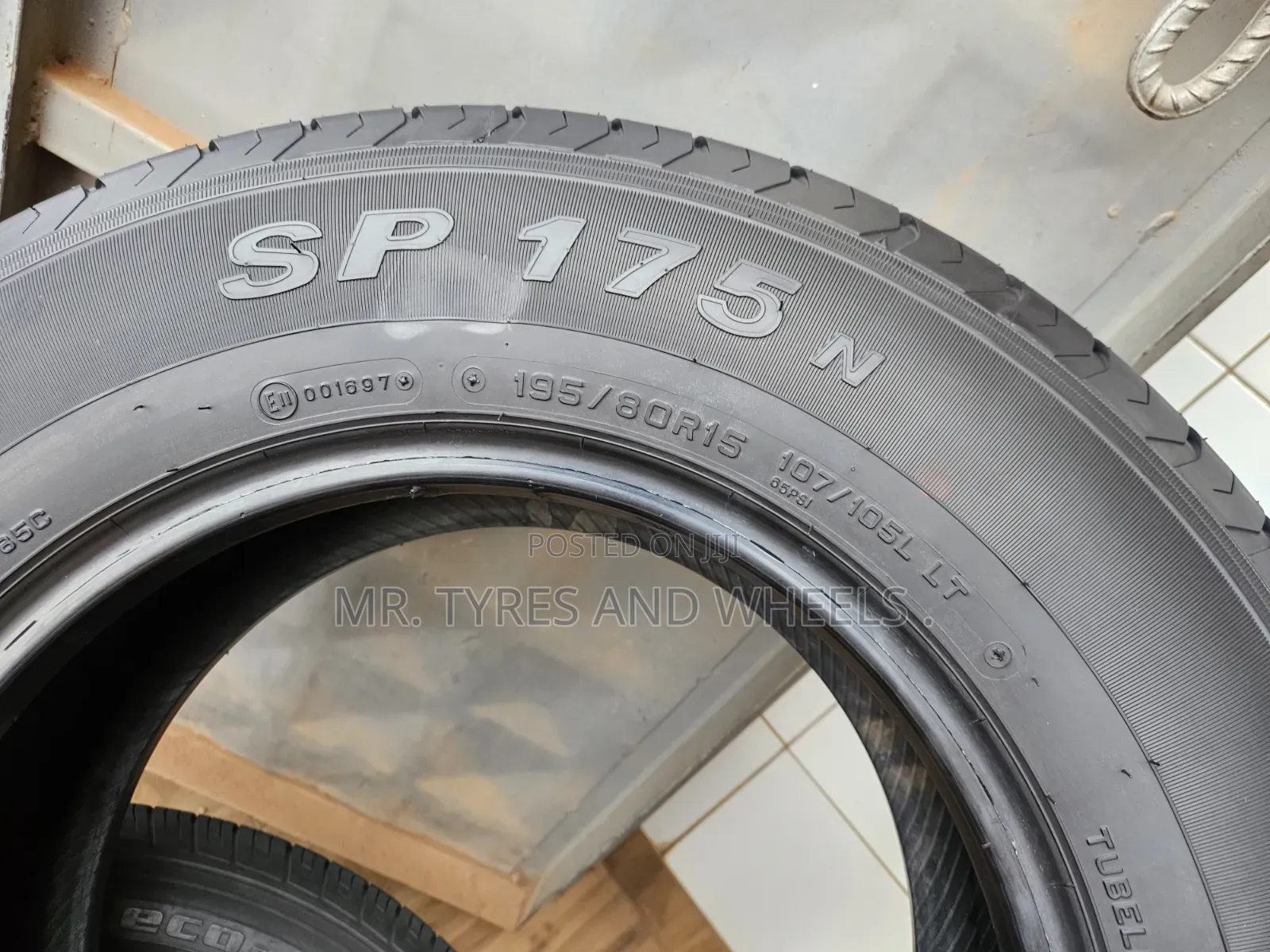 195 80 R15 Dunlop Sp 175n It Is a New Tire 4rm Japan, 5years Warranty