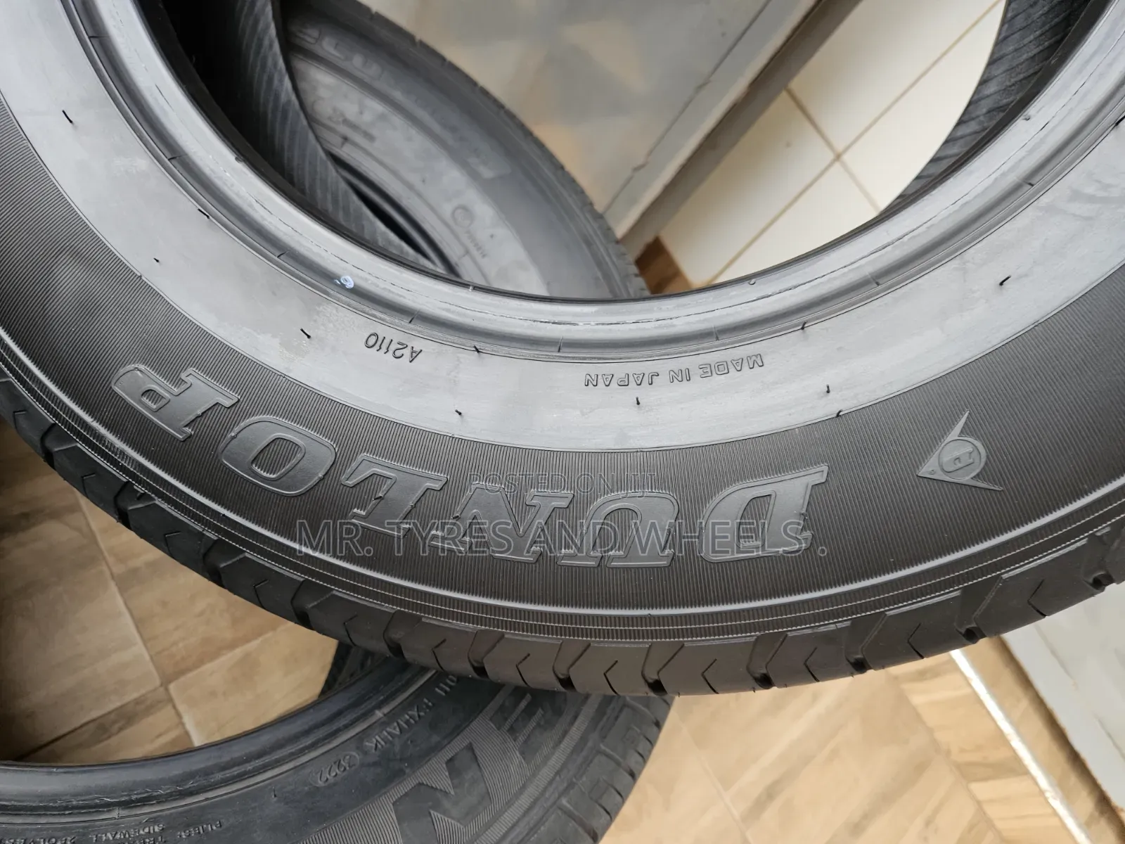 195 80 R15 Dunlop Sp 175n It Is a New Tire 4rm Japan, 5years Warranty