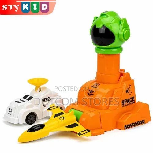 Children Fun-Filled Laucher Toy Launch Car Planes Toy for Kids