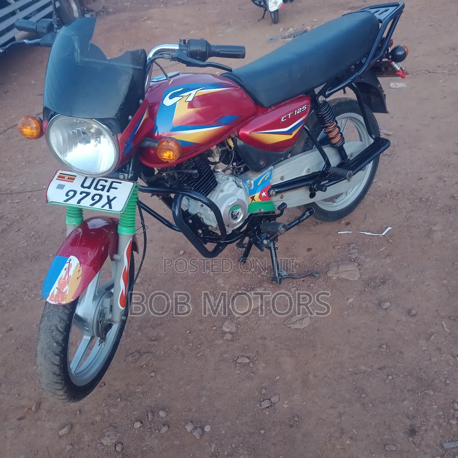 Bajaj CT 125X 2025 Red
