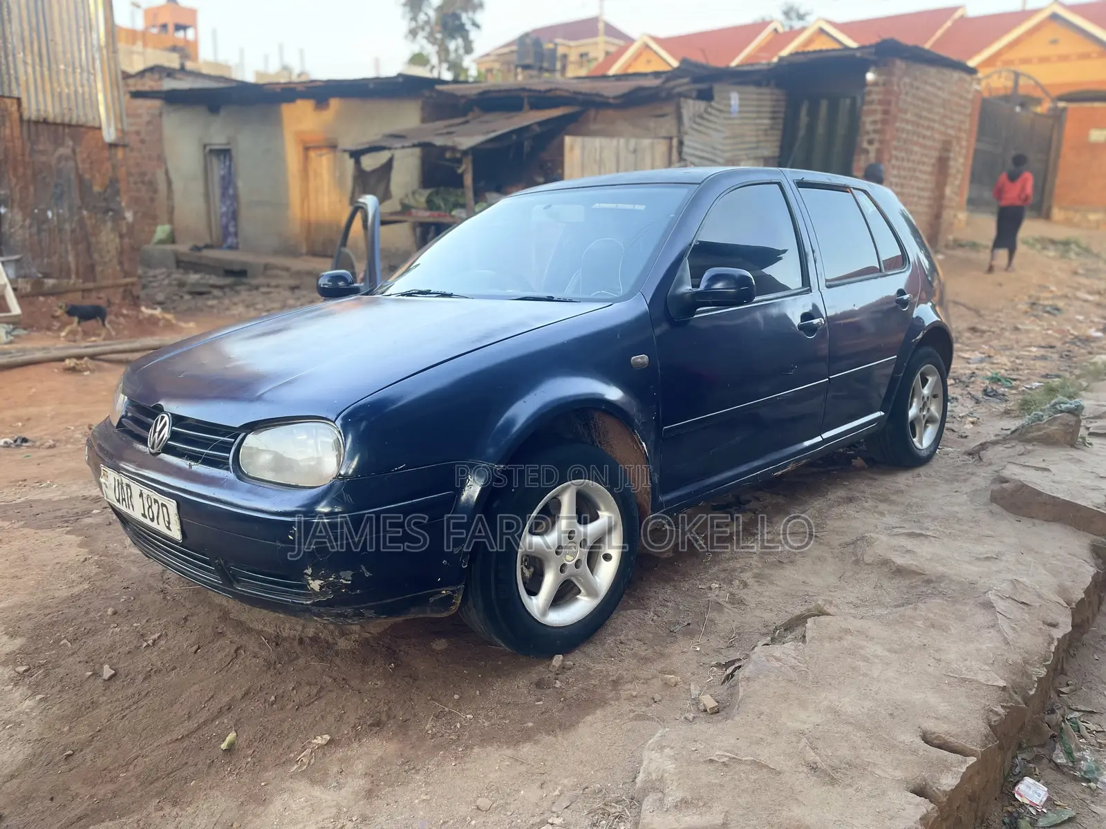 Volkswagen Golf 2.0 GL 5-Door 2002 Blue