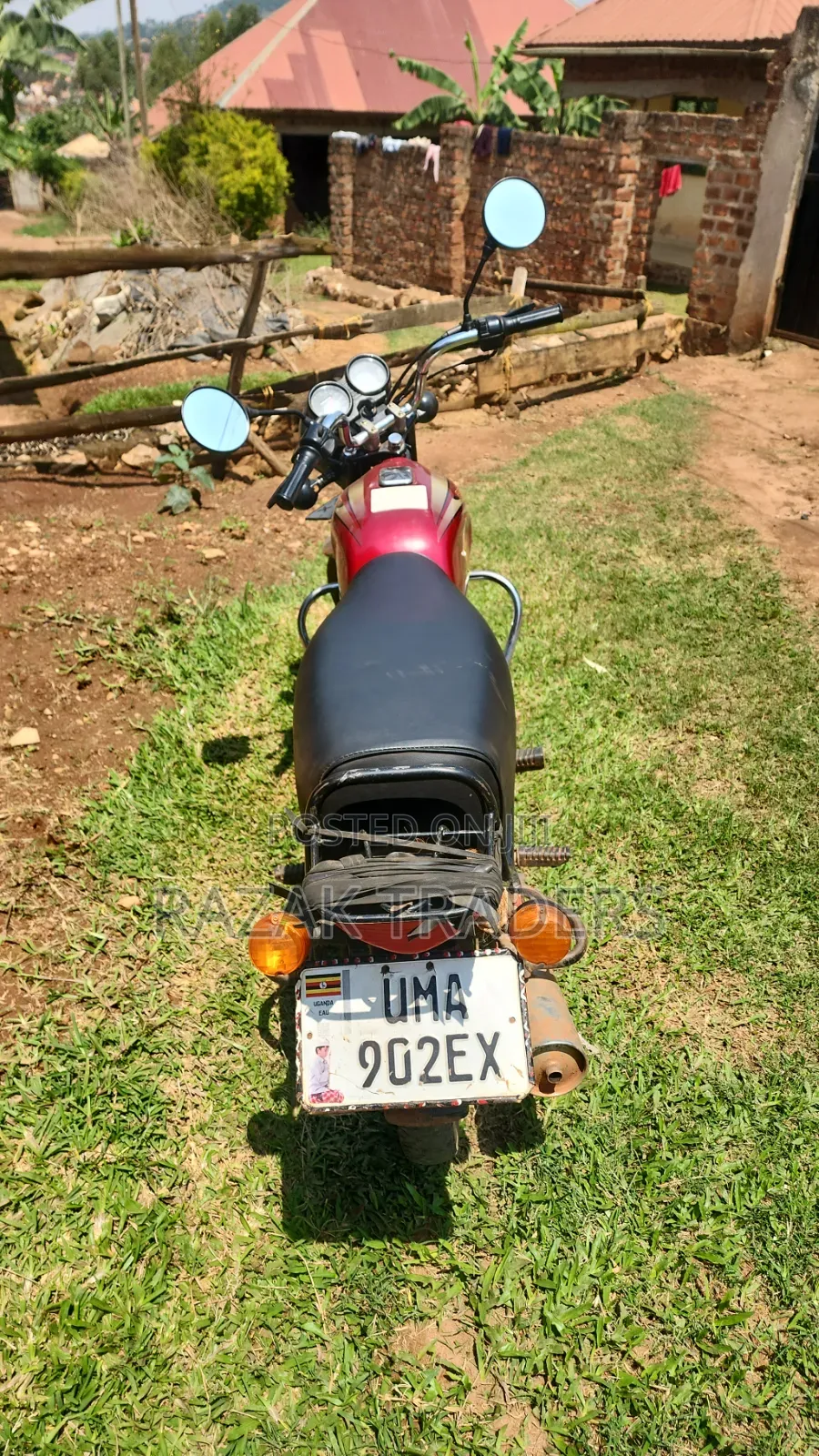 New Bajaj Boxer 100 2024 Red