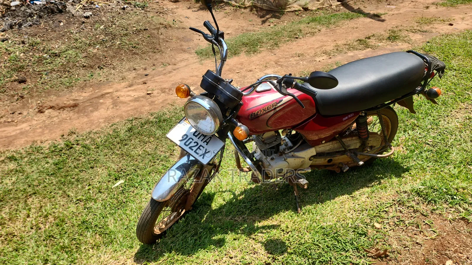 New Bajaj Boxer 100 2024 Red