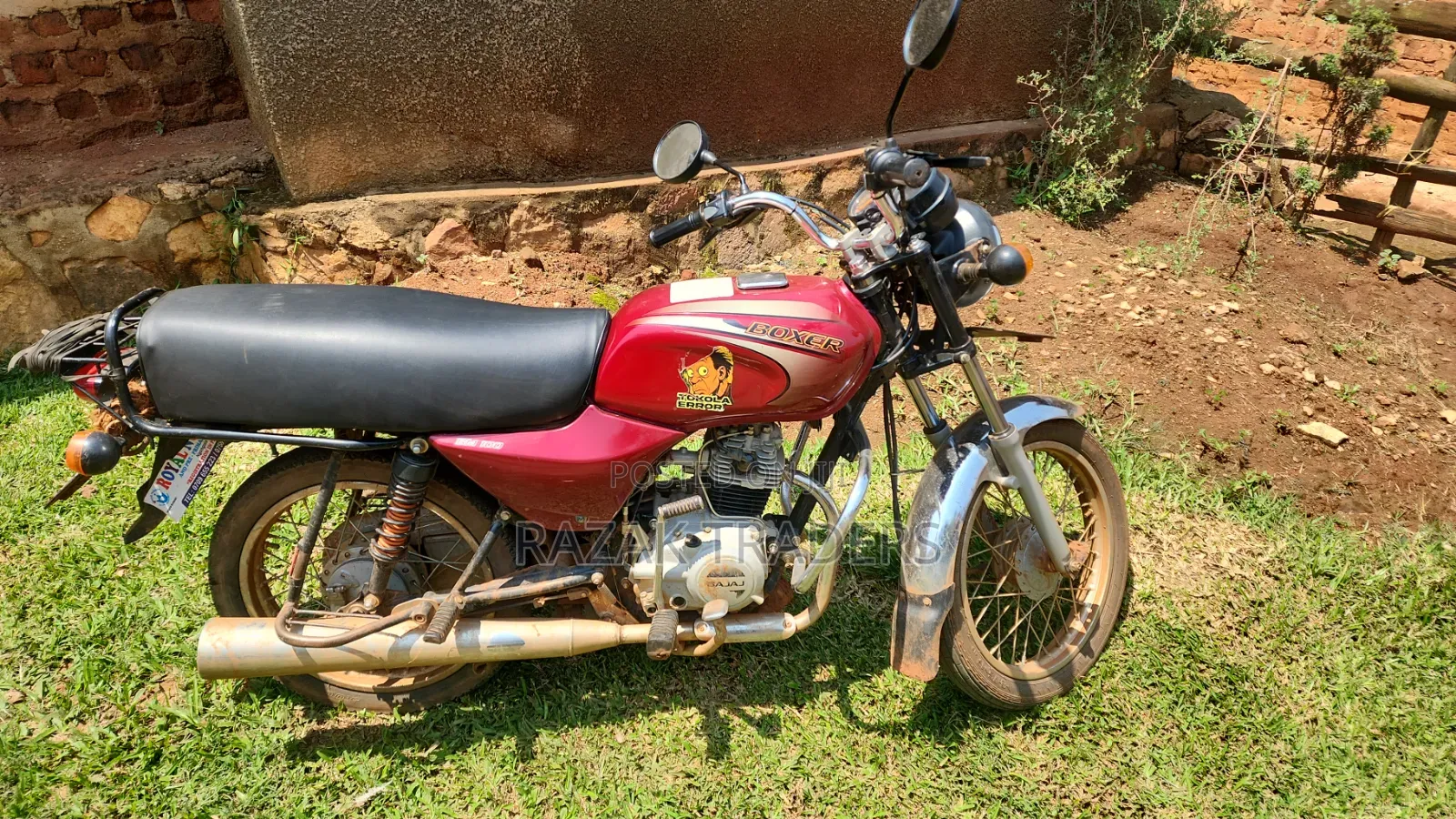 New Bajaj Boxer 100 2024 Red