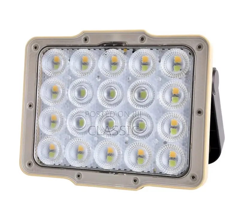 Green Lion Solar Flood Light With 4800mAh Battery