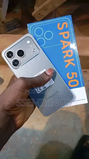 New Tecno Spark 50 128 GB Gray