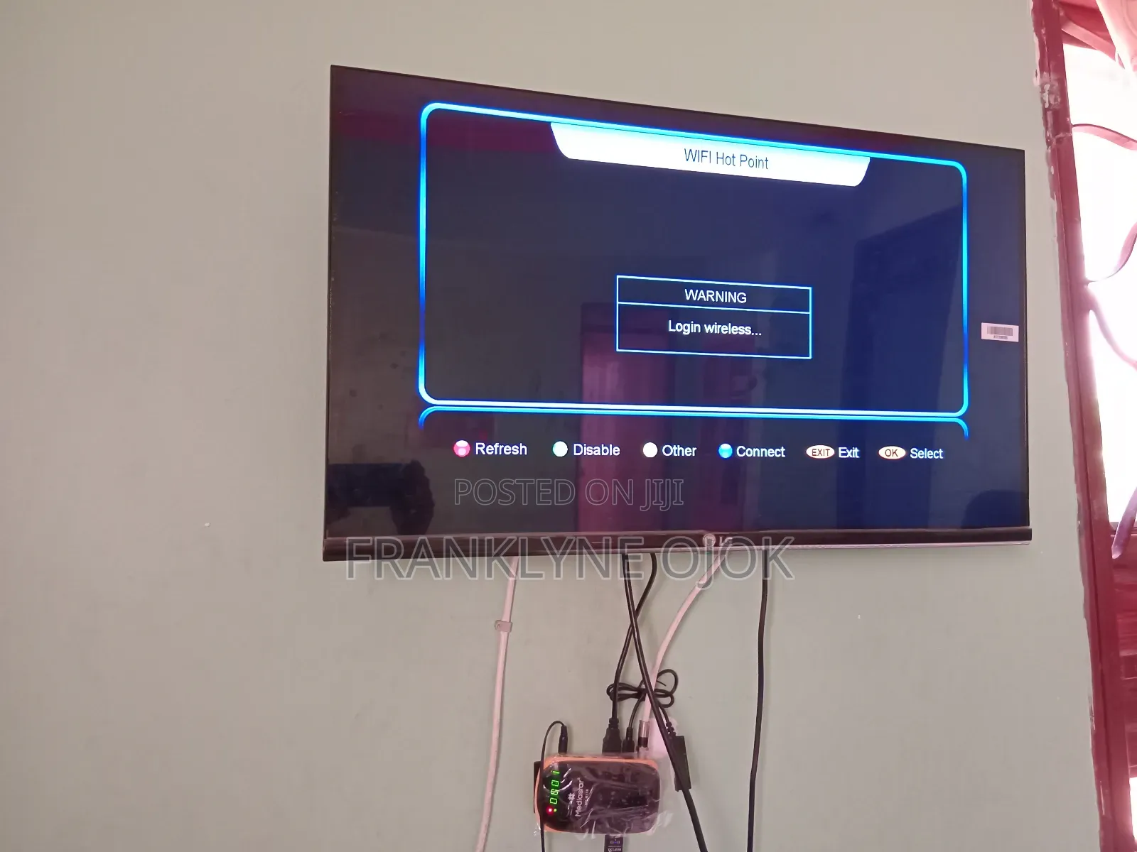 CTC 32" Smart Android TV-32q Frameles Netflix YouTube Wifi+ Remote