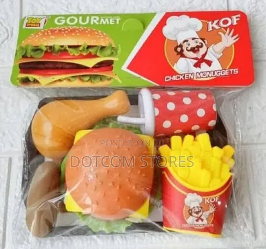 Burger Set Toys 4 PCS