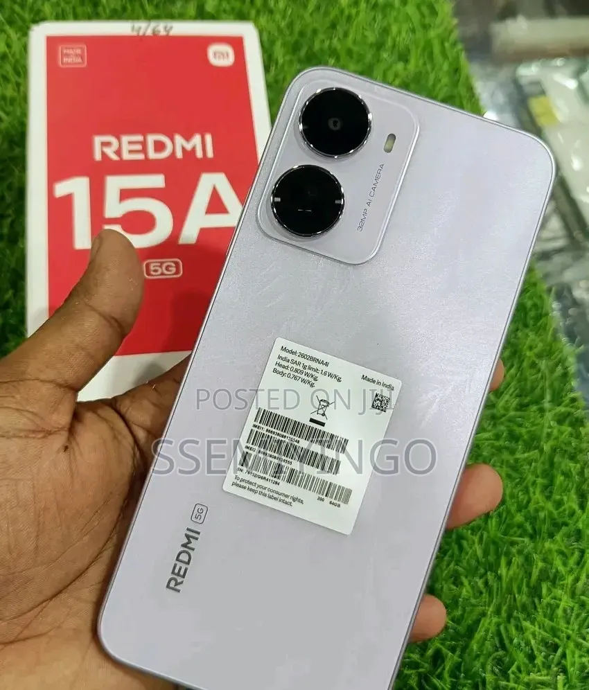 New Xiaomi Redmi 15a 128 GB Purple