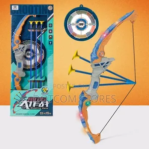 Plastic Bow and Arrow Shooting Battle With Light New Children's T-Oy