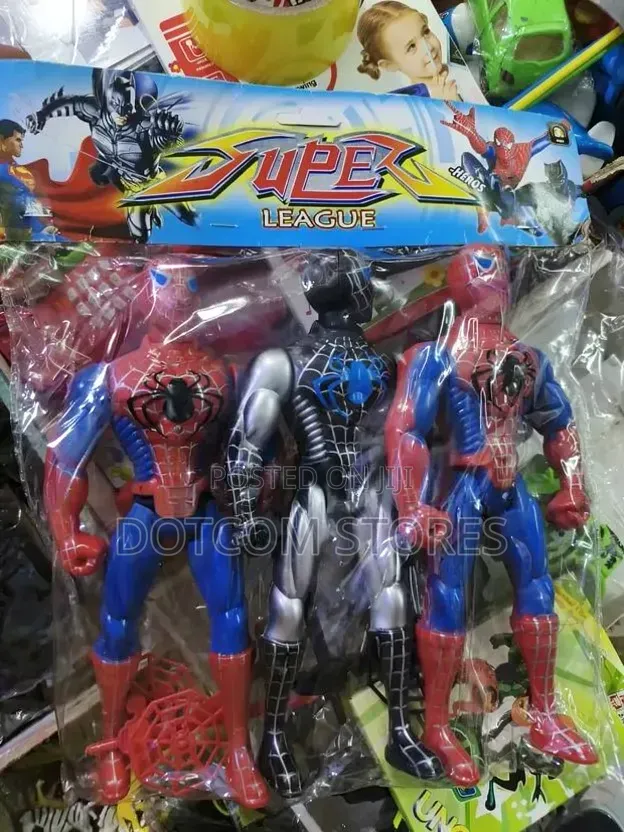 3pcs Set the Amazing Spider-Man