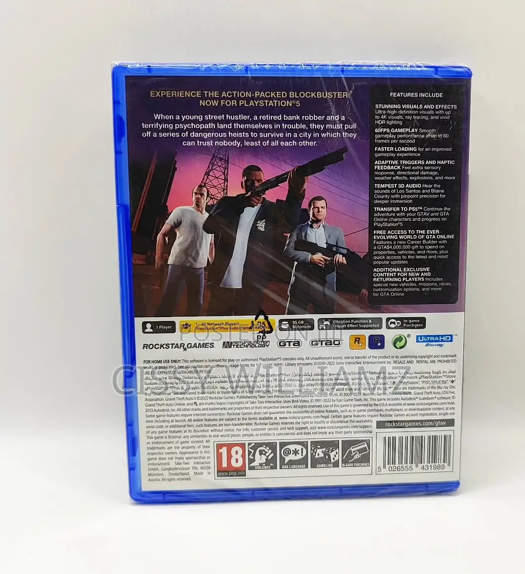 PS5 Grand Theft Auto 5