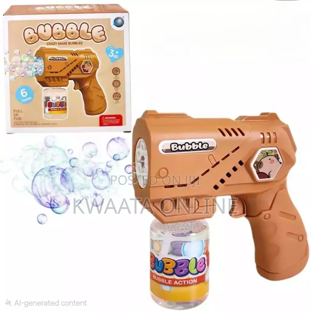 Bubble Blaster Gun Toy for Kids Electric Solution | One-Touch