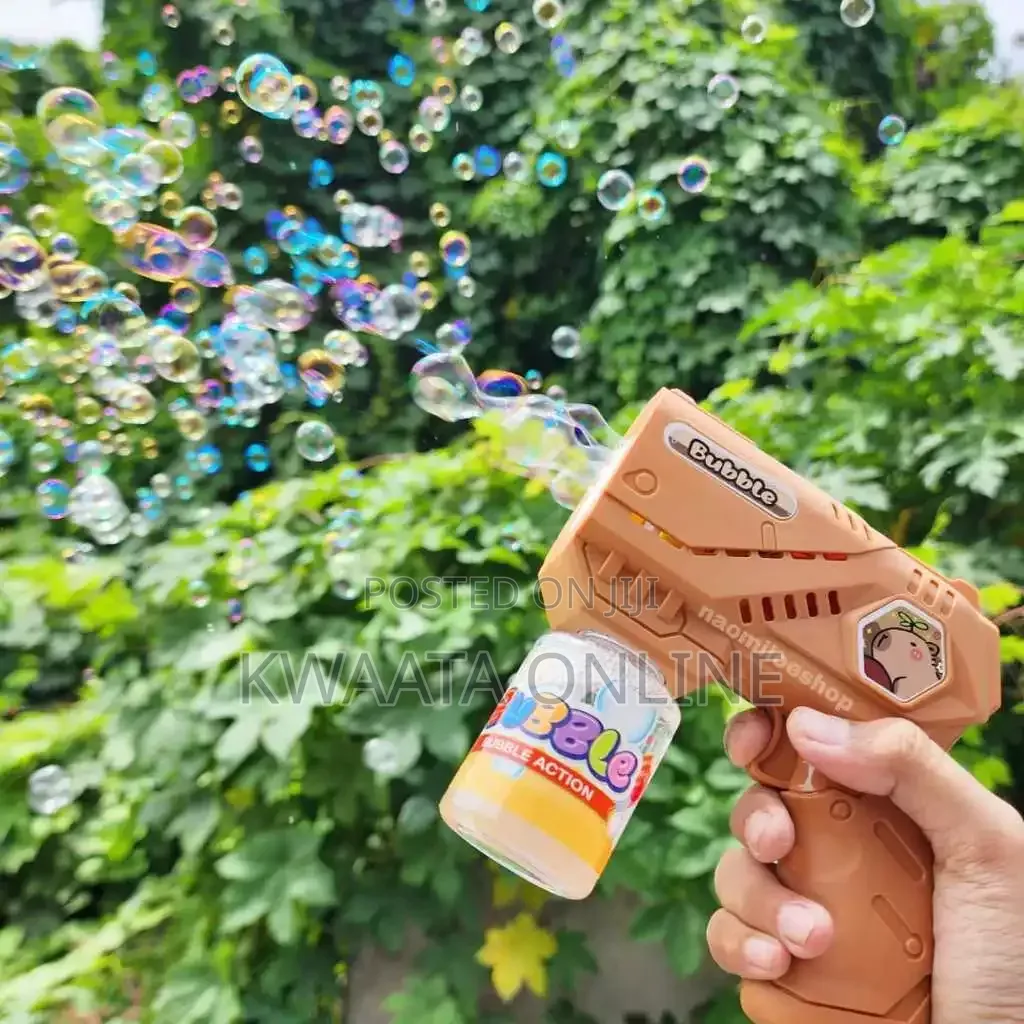Bubble Blaster Gun Toy for Kids Electric Solution | One-Touch