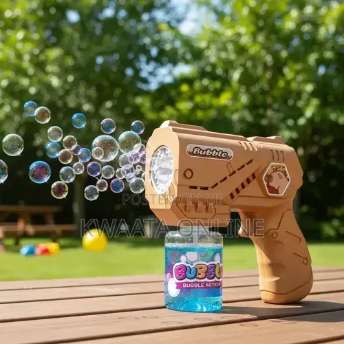 Bubble Blaster Gun Toy for Kids Electric Solution | One-Touch
