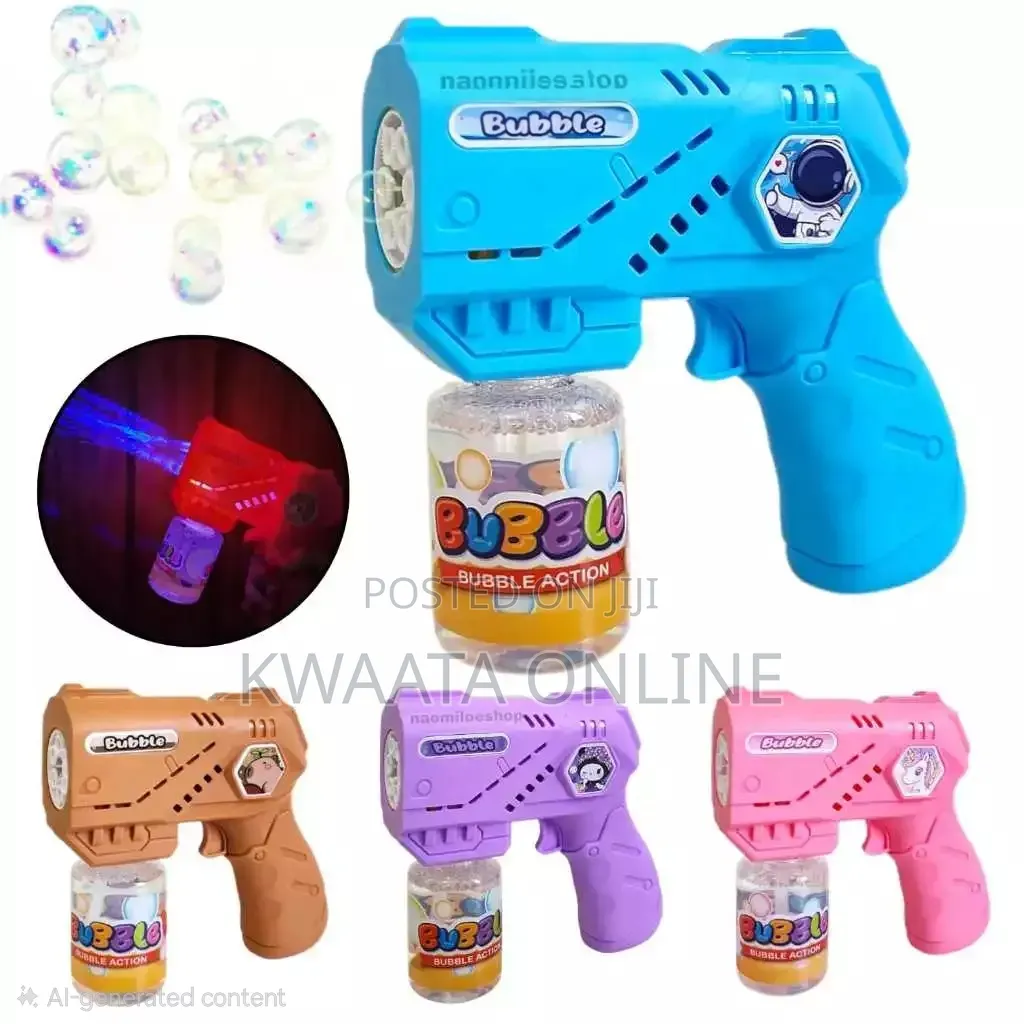Bubble Blaster Gun Toy for Kids Electric Solution | One-Touch