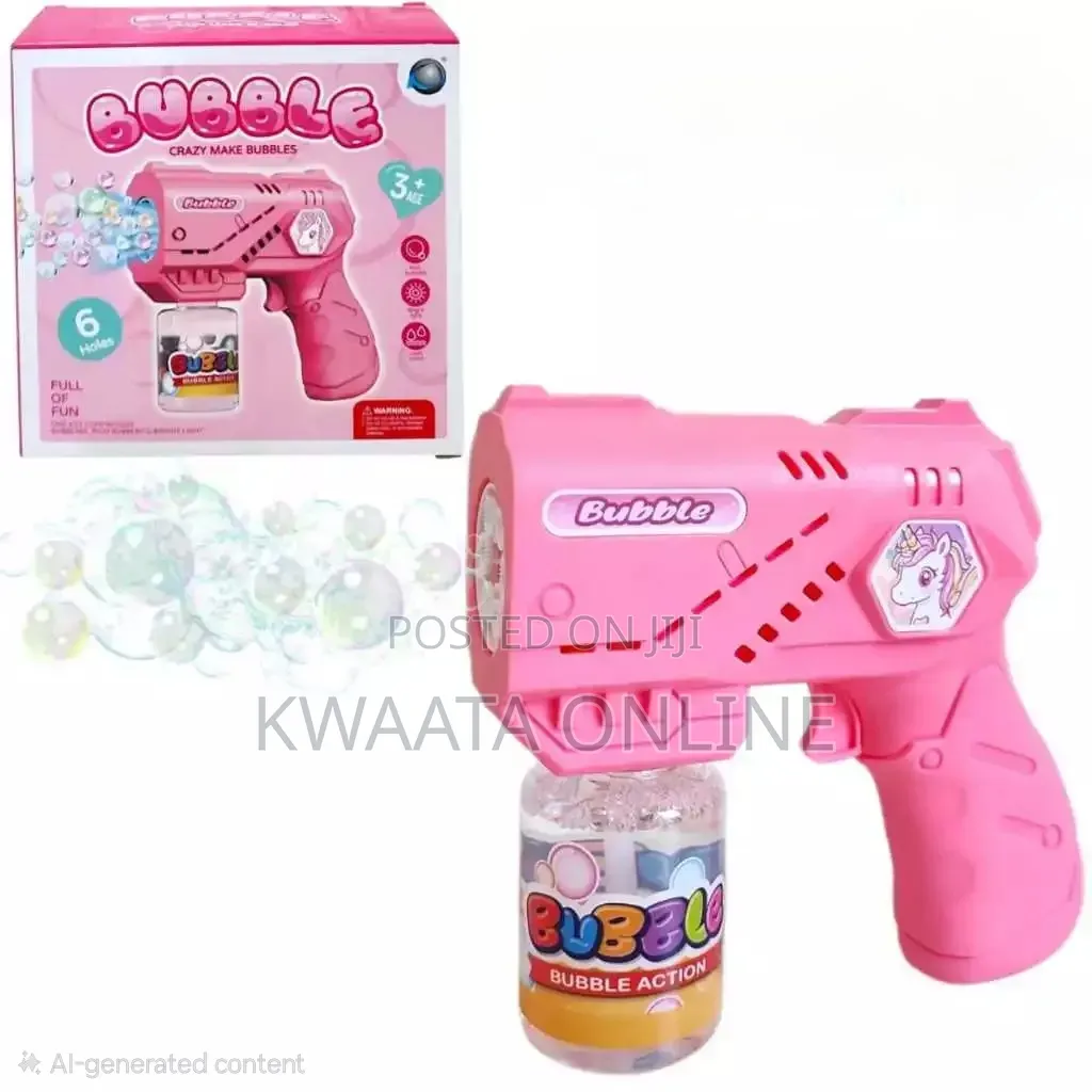 Bubble Blaster Gun Toy for Kids Electric Solution | One-Touch