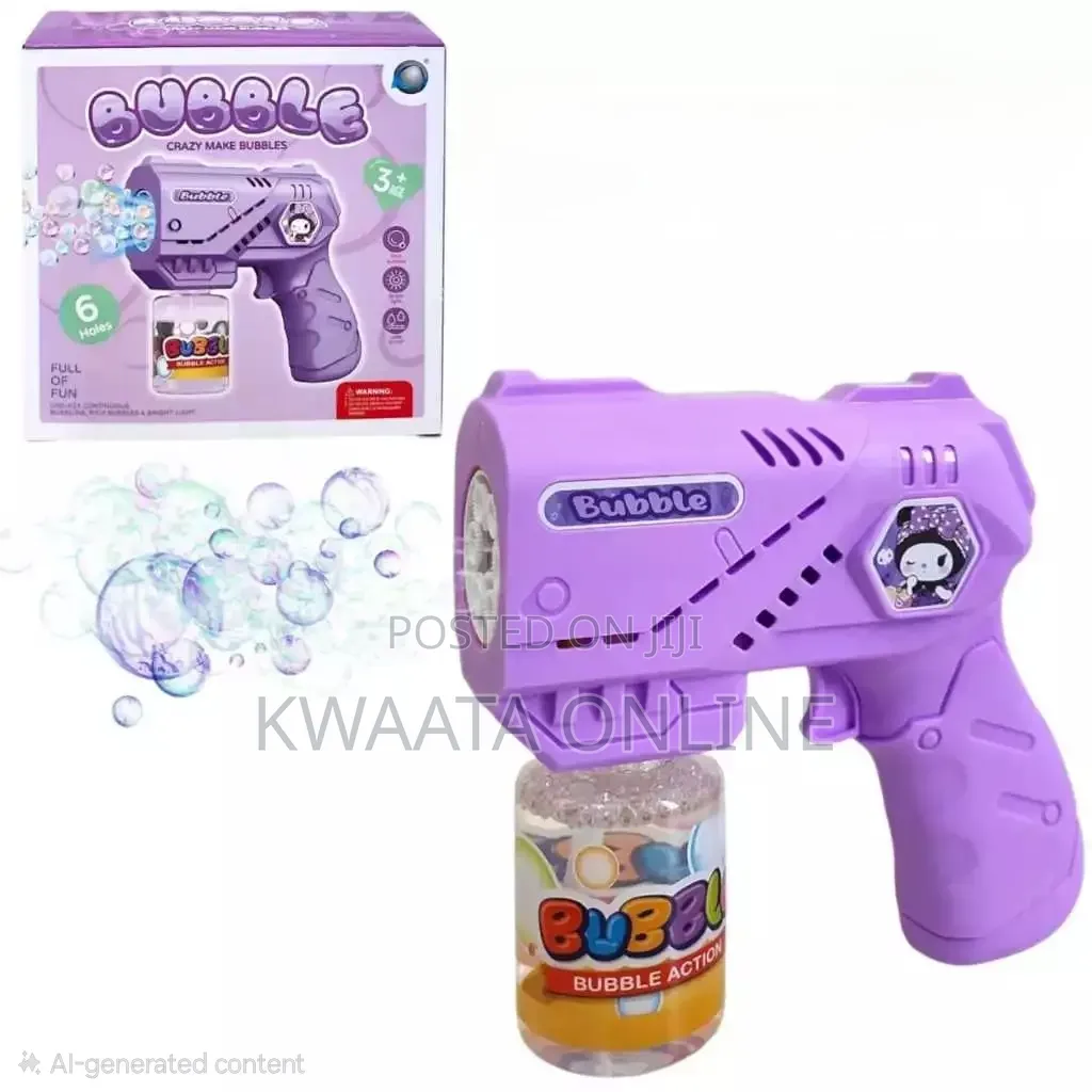 Bubble Blaster Gun Toy for Kids Electric Solution | One-Touch
