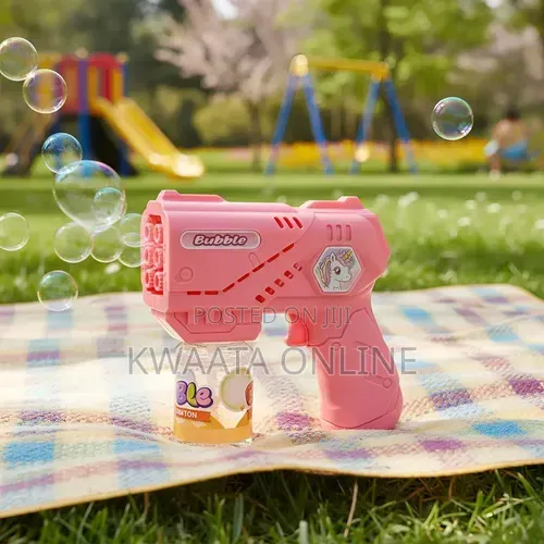 Bubble Blaster Gun Toy for Kids Electric Solution | One-Touch