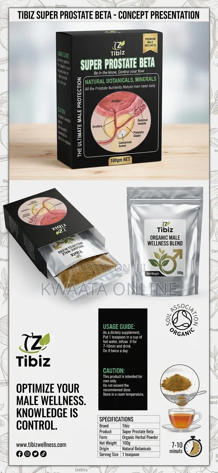 Tibiz Super Prostate Beta Dietary Supplement Powder 100g