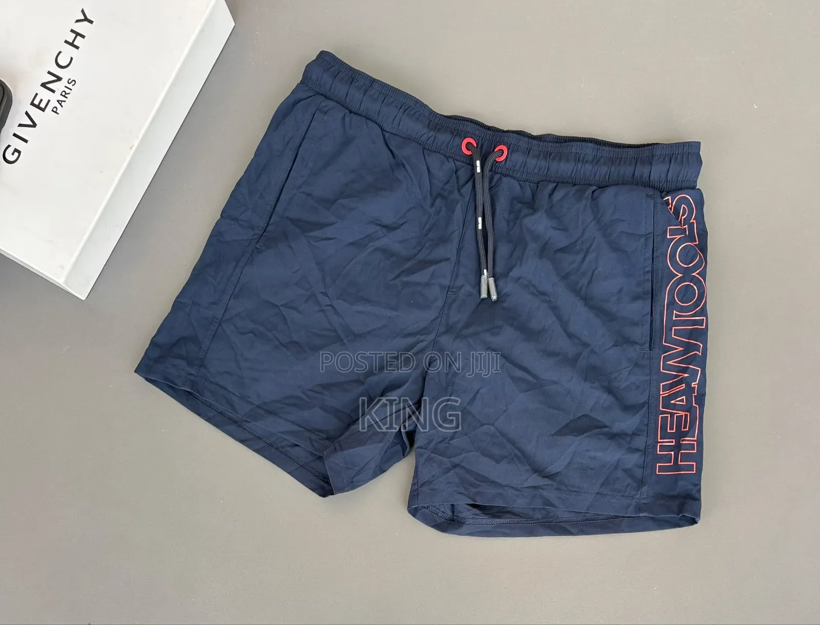 Pearls Drawstring Swim Shorts
