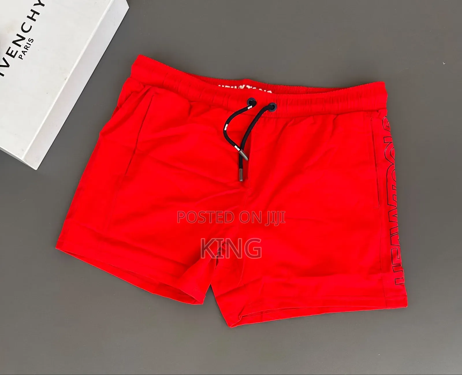 Pearls Drawstring Swim Shorts