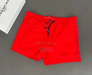 Pearls Drawstring Swim Shorts