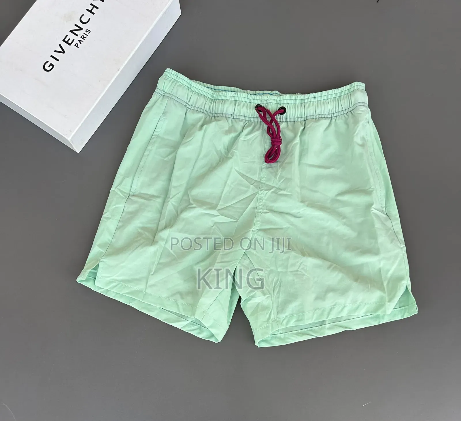 Pearls Drawstring Swim Shorts