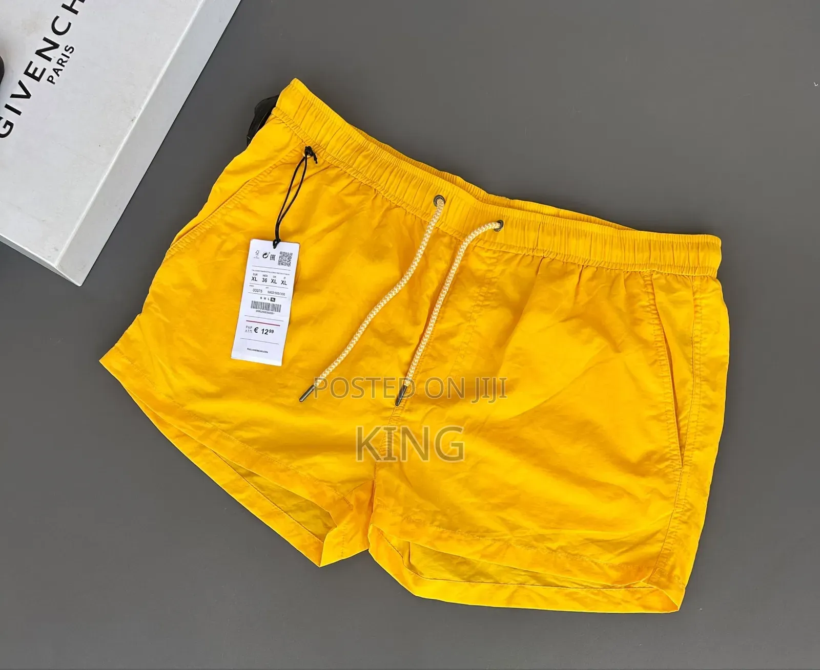 Pearls Drawstring Swim Shorts