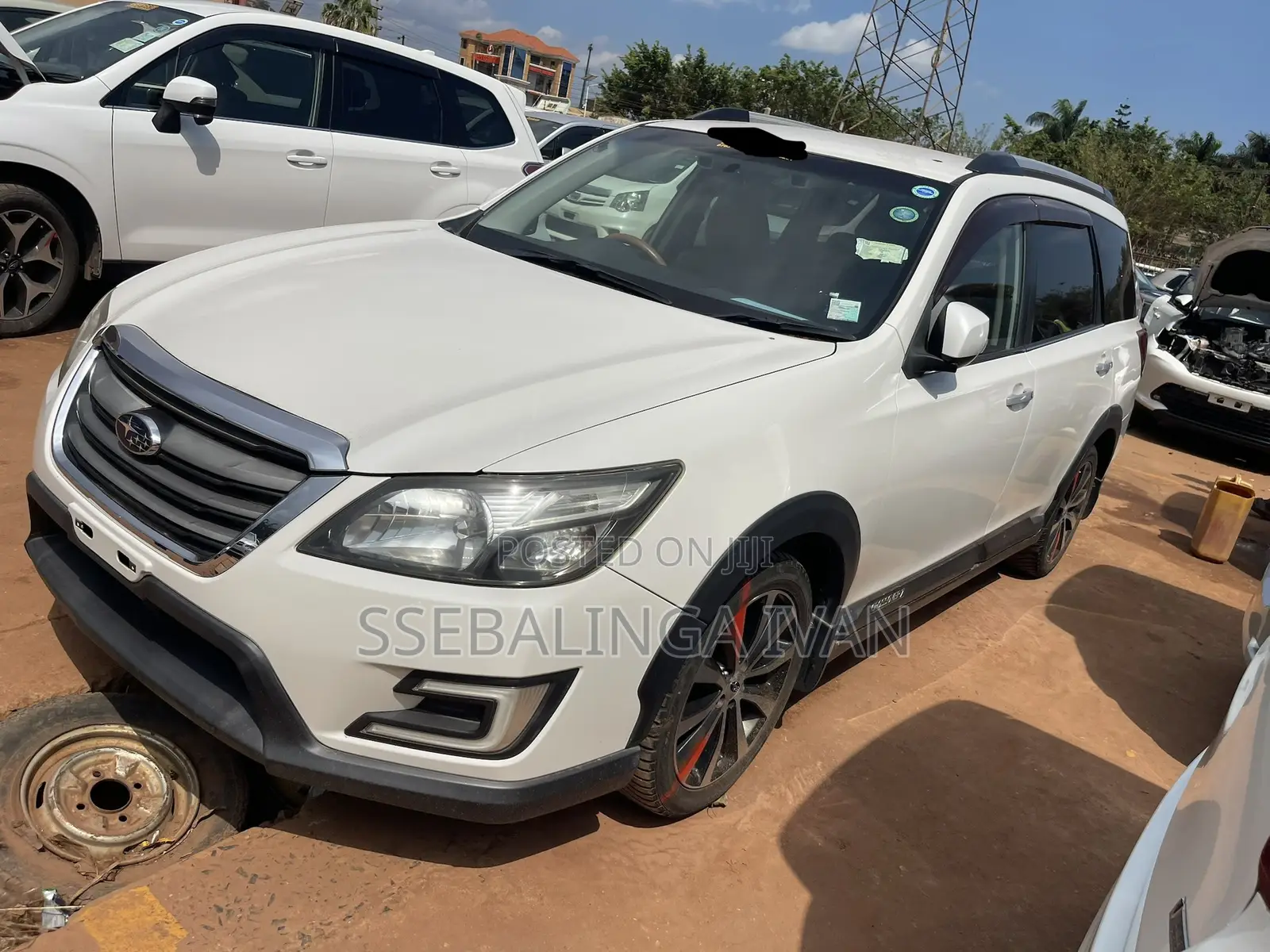 Subaru Exiga 2015 White