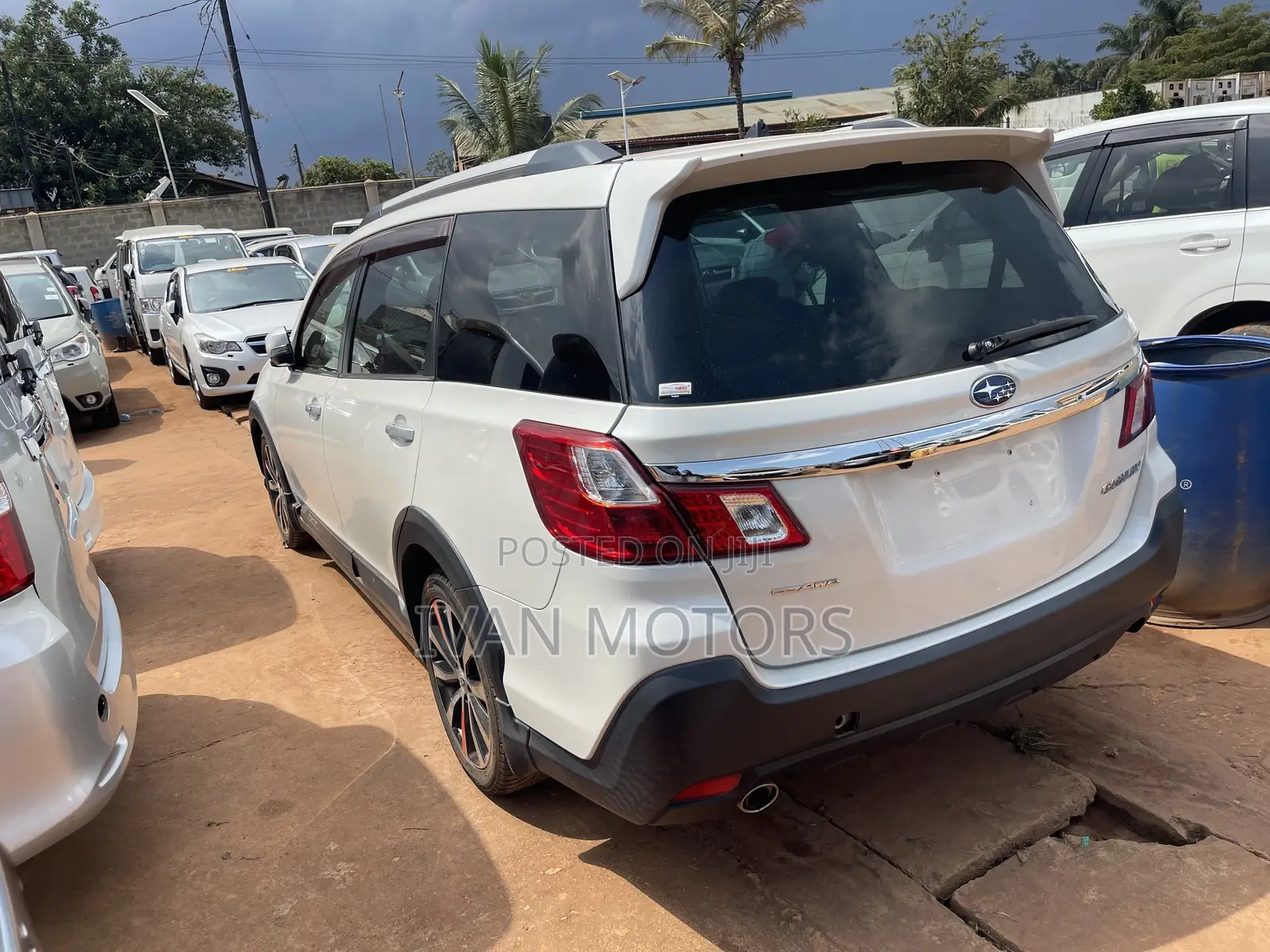 Subaru Exiga 2015 White