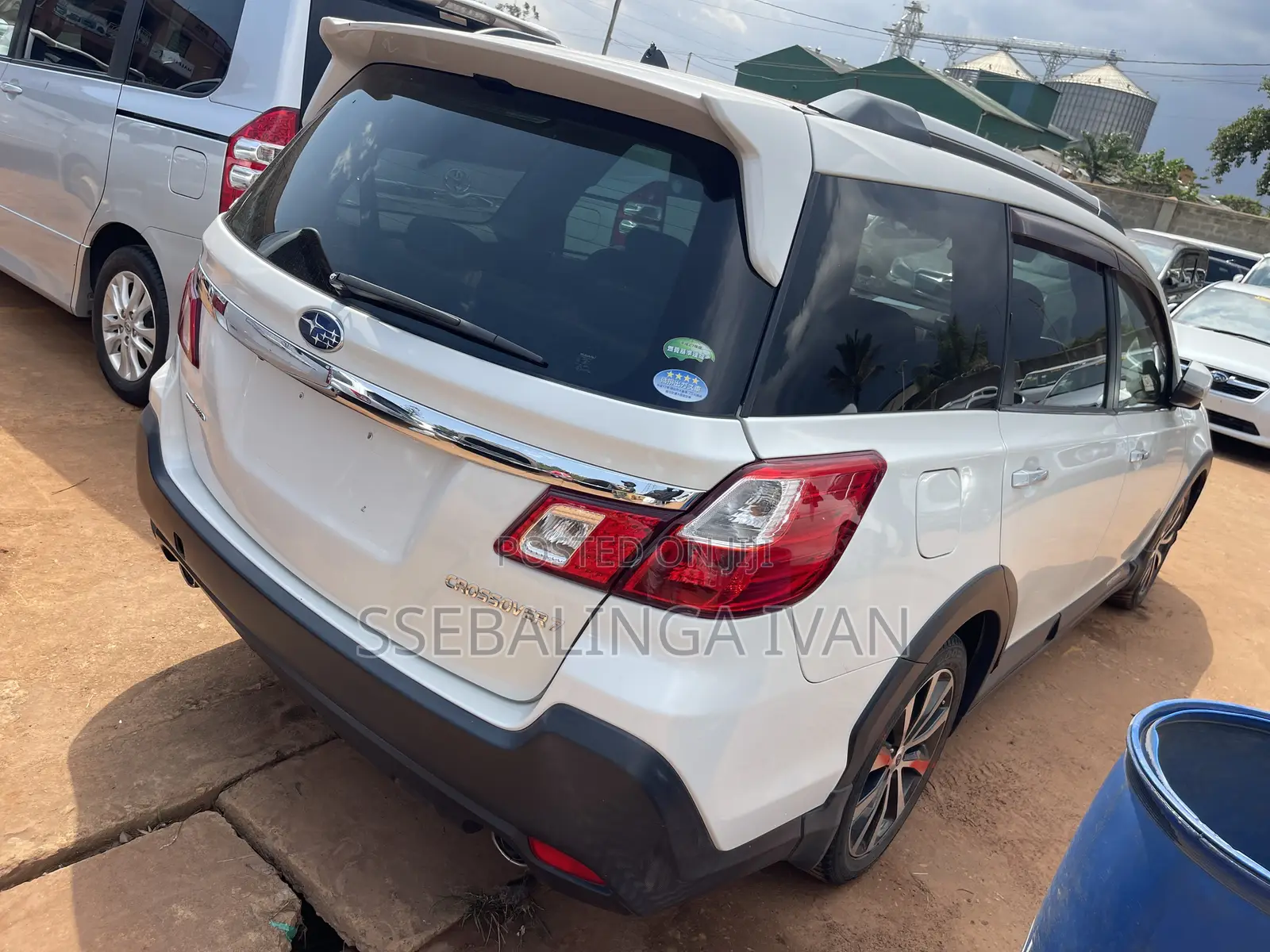Subaru Exiga 2015 White