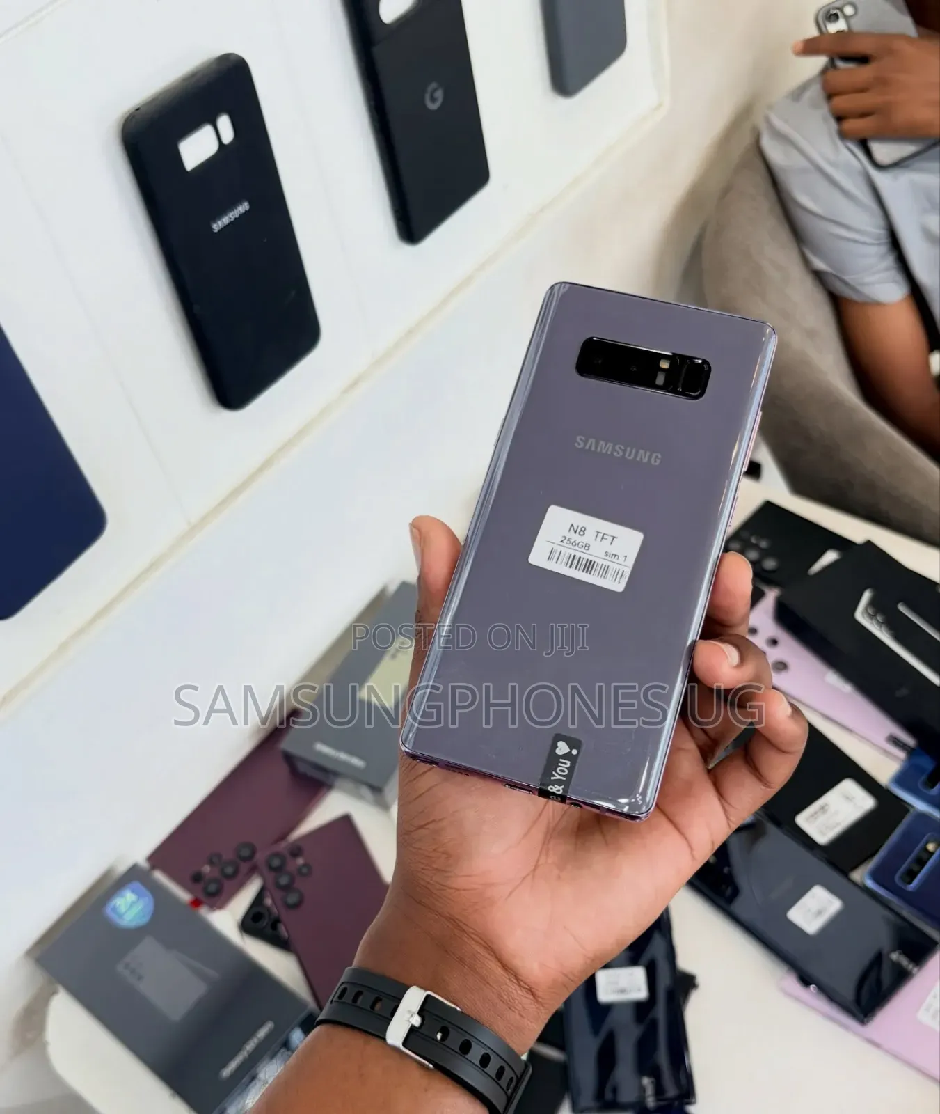New Samsung Galaxy Note 8 256 GB Gray