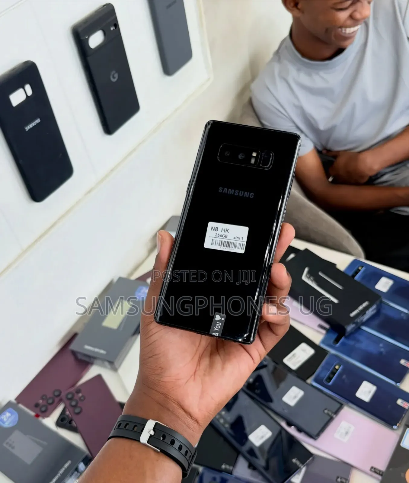 New Samsung Galaxy Note 8 256 GB Gray