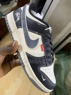 Air Jordan 1 Joe 1 Stussy Joint Beige and Black Stitching