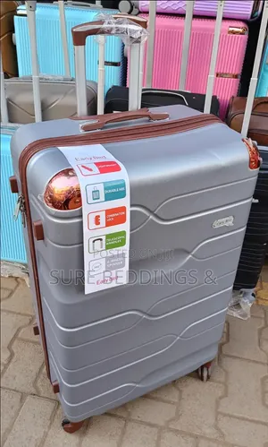Gray Big Size Early Bird Suitcase R
