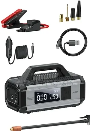YESIDO VC13 5 in 1 Car Jump Starter 150PSI Tire Inflator Pump