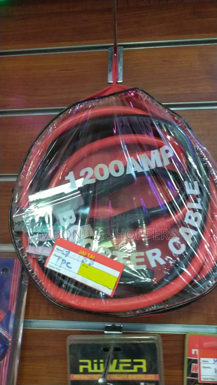 Heavy-Duty Booster Cables/ Battery Jumper Cables 1200Amps