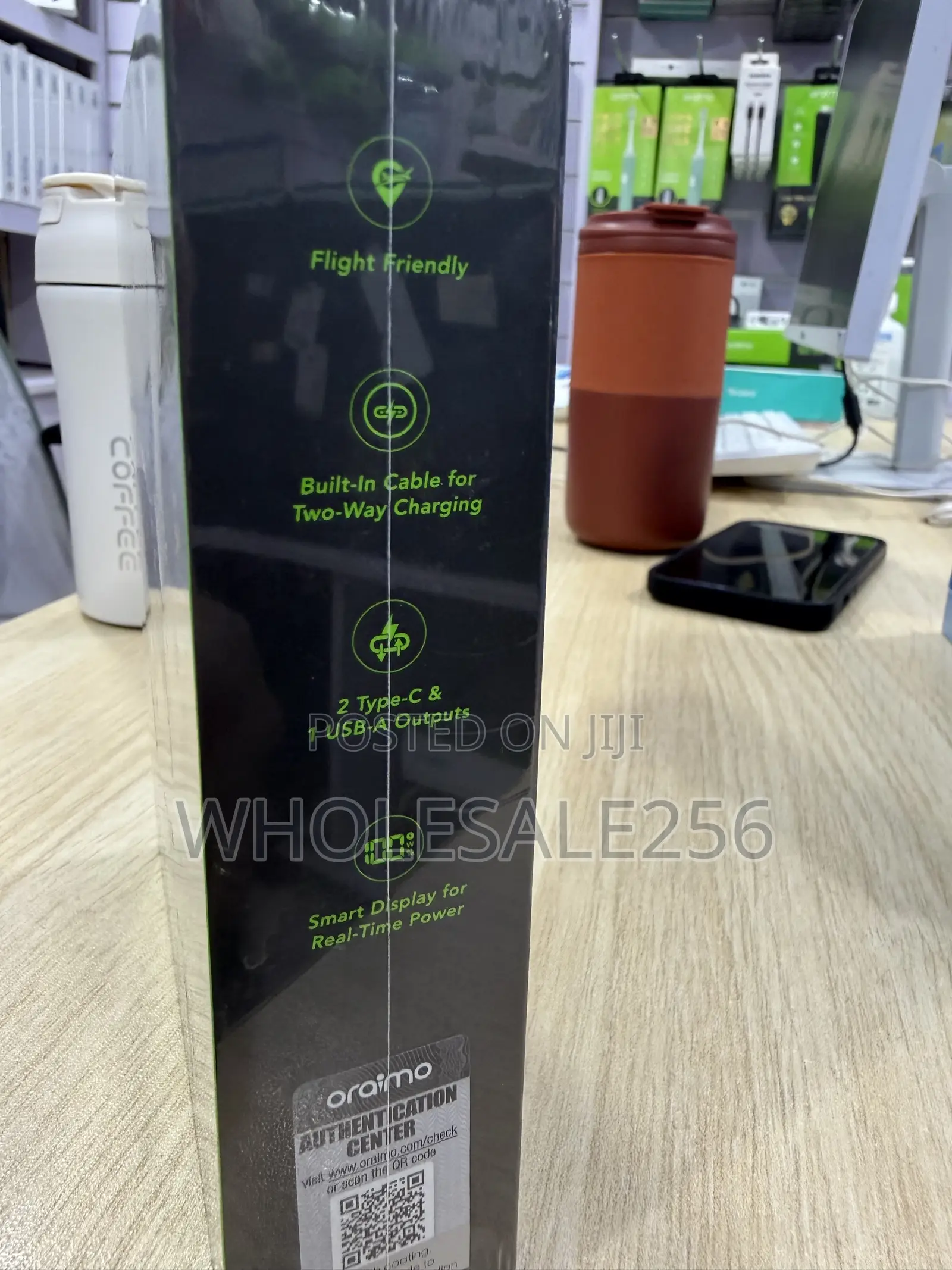 Oraimo PowerNova L21 PowerBank 20000mAh With 30W FastCharger, Portable