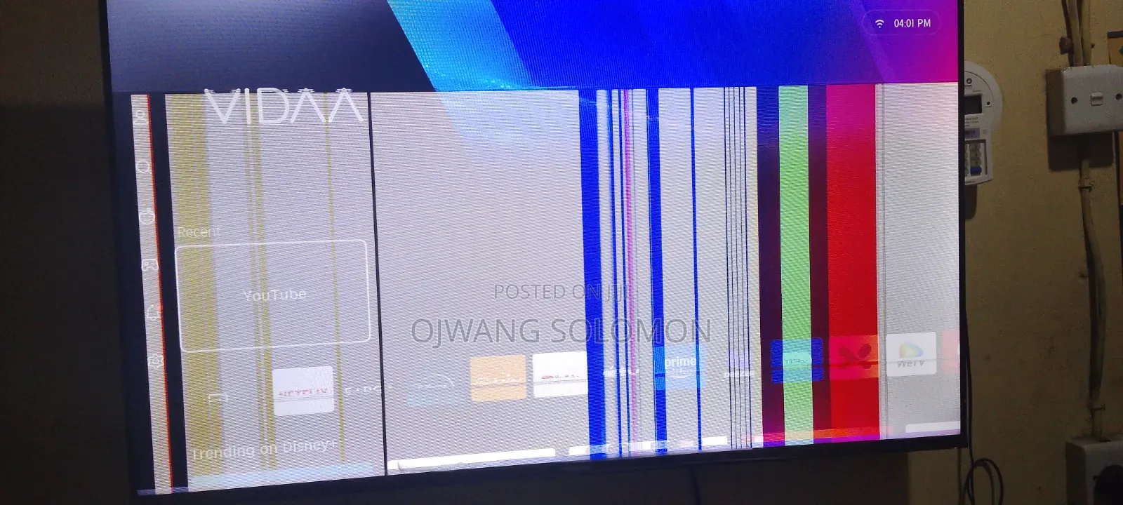 Hisense 43" VIDAA Smart Board Working, Panel Fault