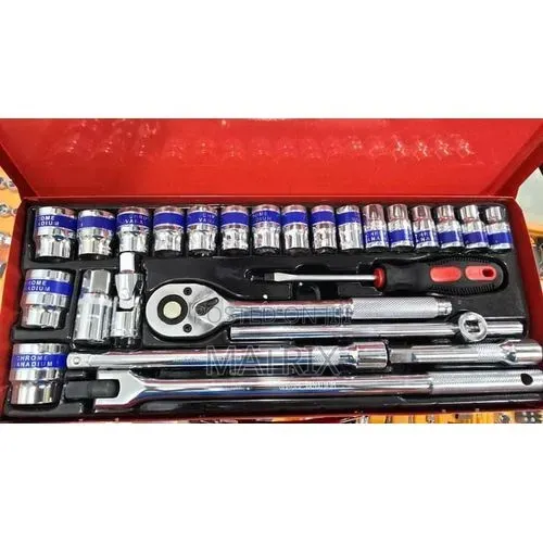 24pc Socket Wrench Spanner Set