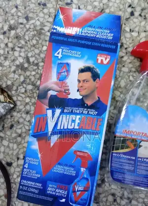All in One Stain Fighter With a Spray Bottle